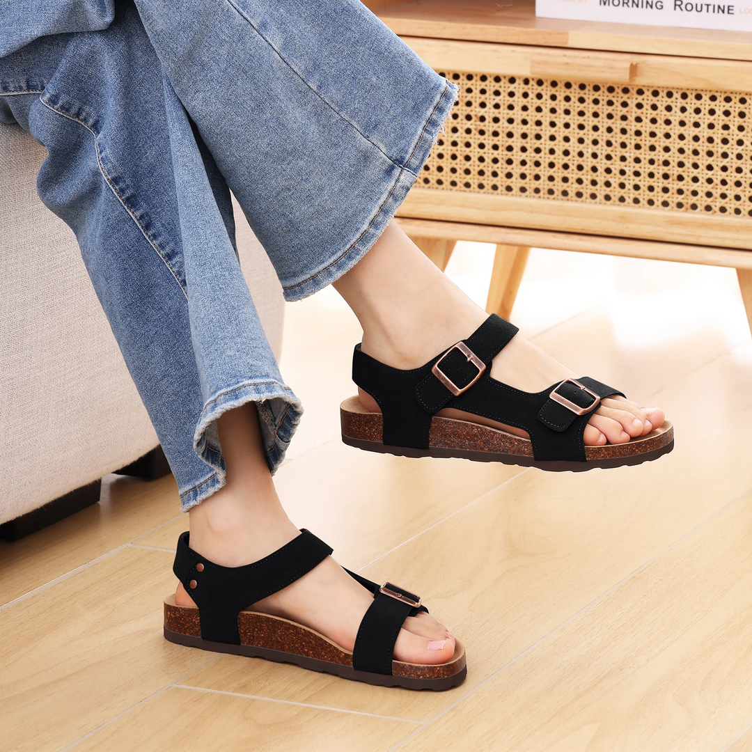 CAMILA | SANDALIA INTELIGENTE CON APOYO ACTIVO Y ESTILO NATURAL