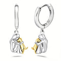 ARIA | DOG EMBRACE EARRINGS