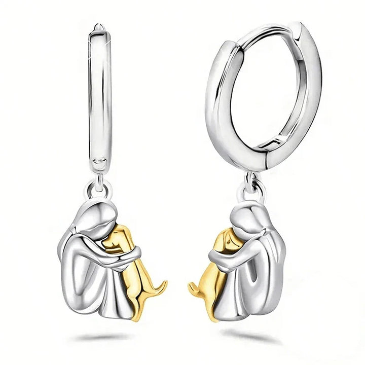 ARIA | DOG EMBRACE EARRINGS