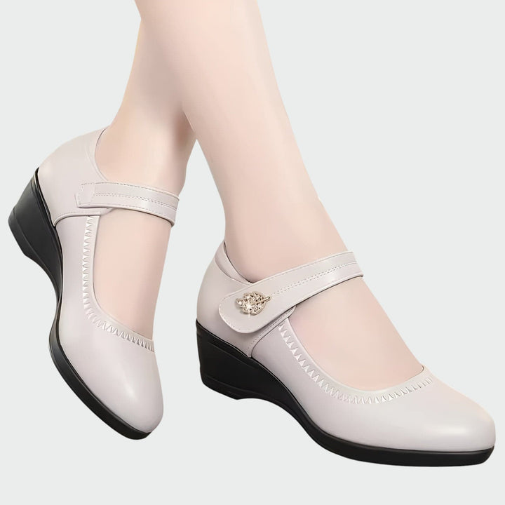 Melly | Soft Mary Jane Leather Shoes