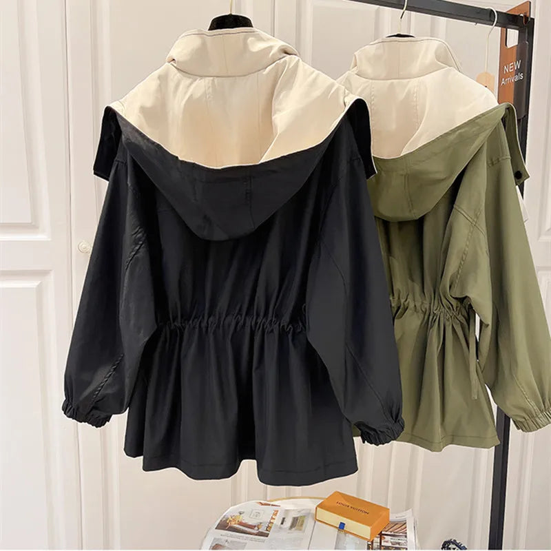 ALMA | DOUBLE-LAYER HOODED JACKET