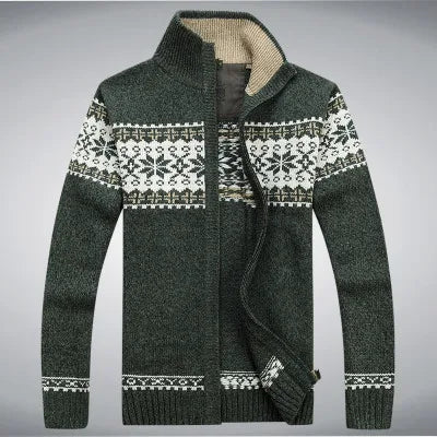 Thomas | Zip-Up Vintage Cardigan