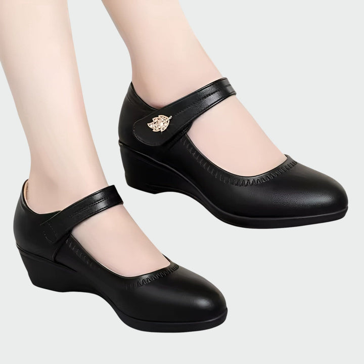 Melly | Soft Mary Jane Leather Shoes