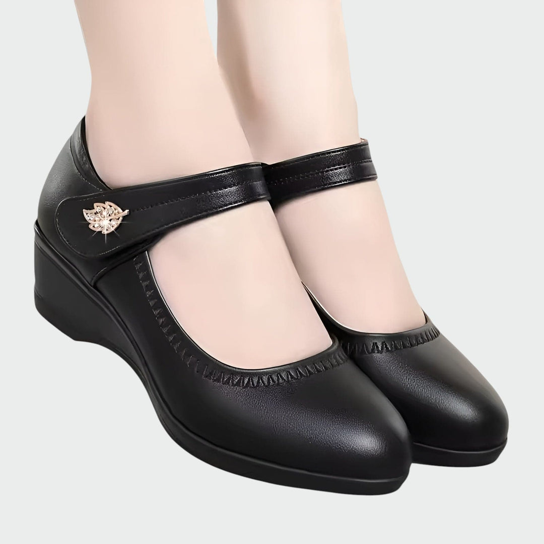 Melly | Soft Mary Jane Leather Shoes