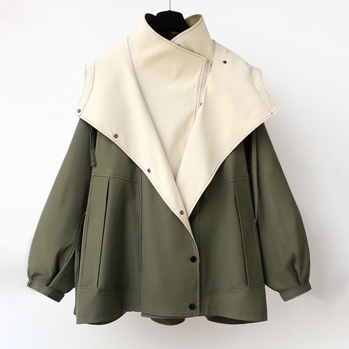 ALMA | DOUBLE-LAYER HOODED JACKET