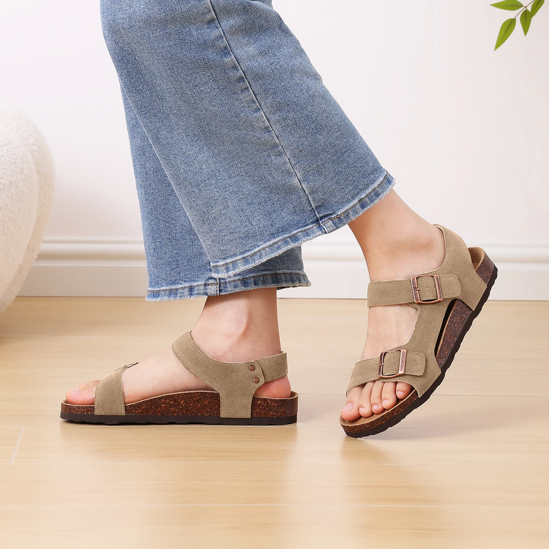 CAMILA | SANDALIA INTELIGENTE CON APOYO ACTIVO Y ESTILO NATURAL