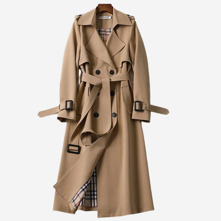 ELENA | CLASSIC LONG TRENCH COAT