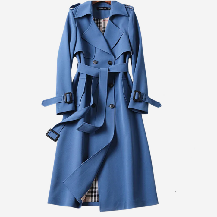 ELENA | CLASSIC LONG TRENCH COAT