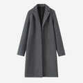 LOU | MINIMALIST WOOL COAT