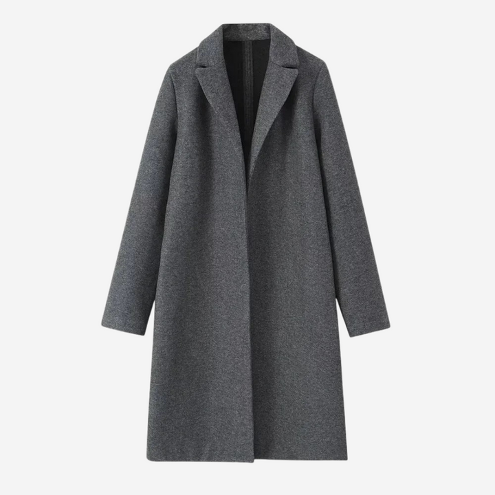 LOU | MINIMALIST WOOL COAT