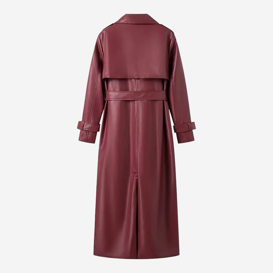 CÉLINE | LONG BELTED ELEGANT COAT