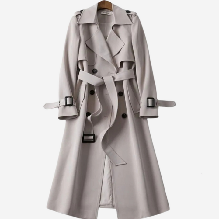 ELENA | CLASSIC LONG TRENCH COAT