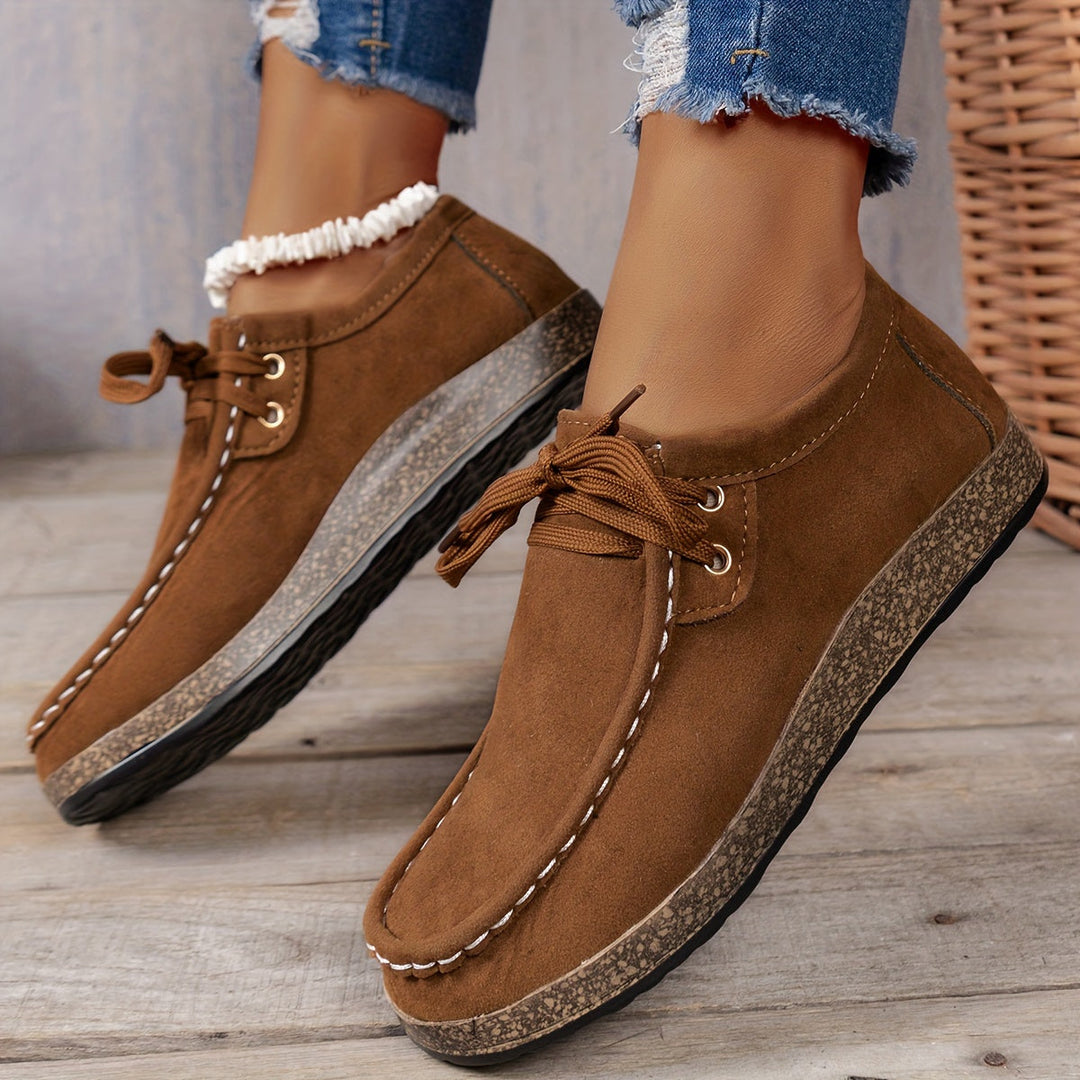 Women’s Vintage Lace-Up Loafers