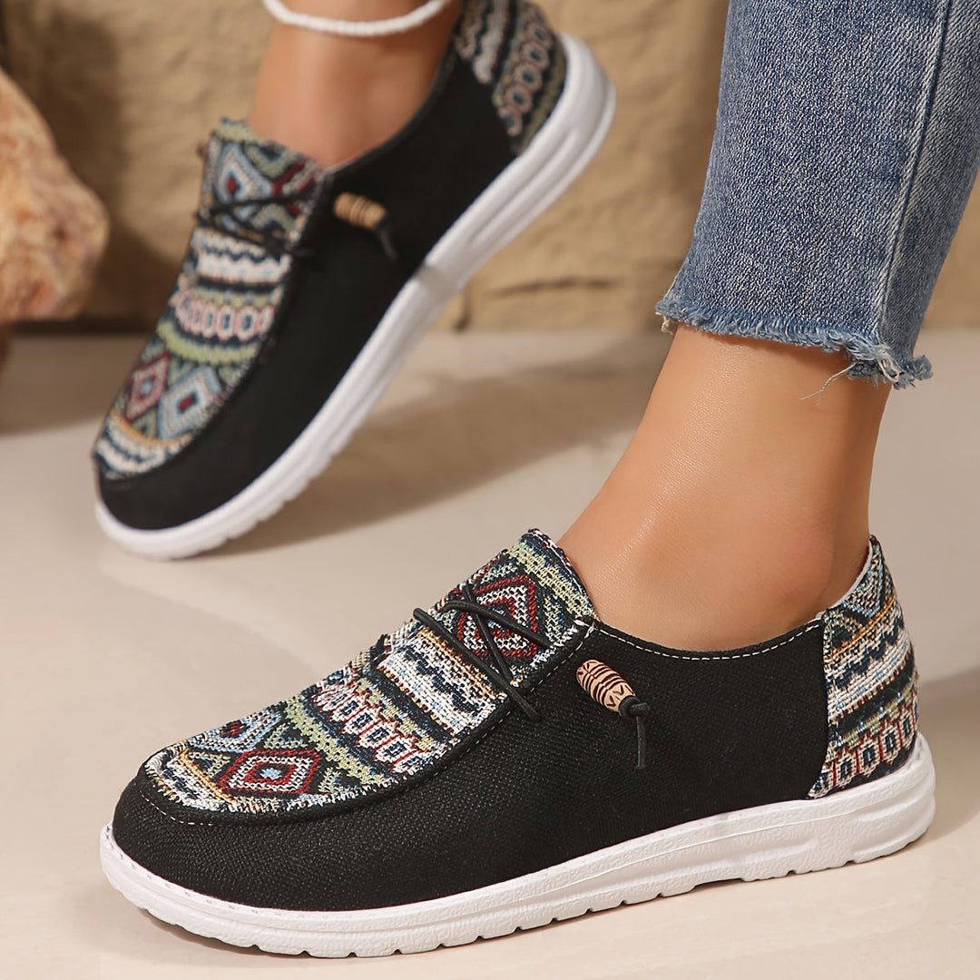 Women’s Vintage Geometric Sneakers