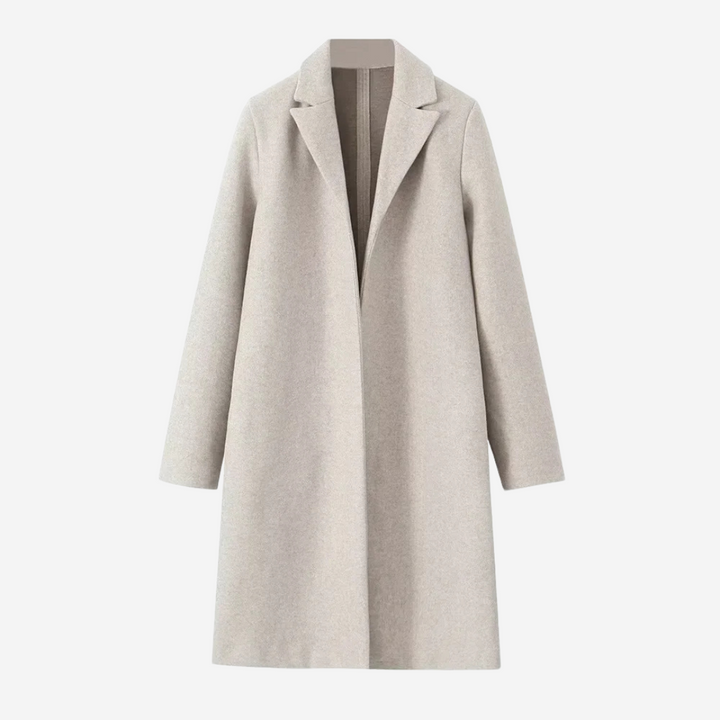 LOU | MINIMALIST WOOL COAT