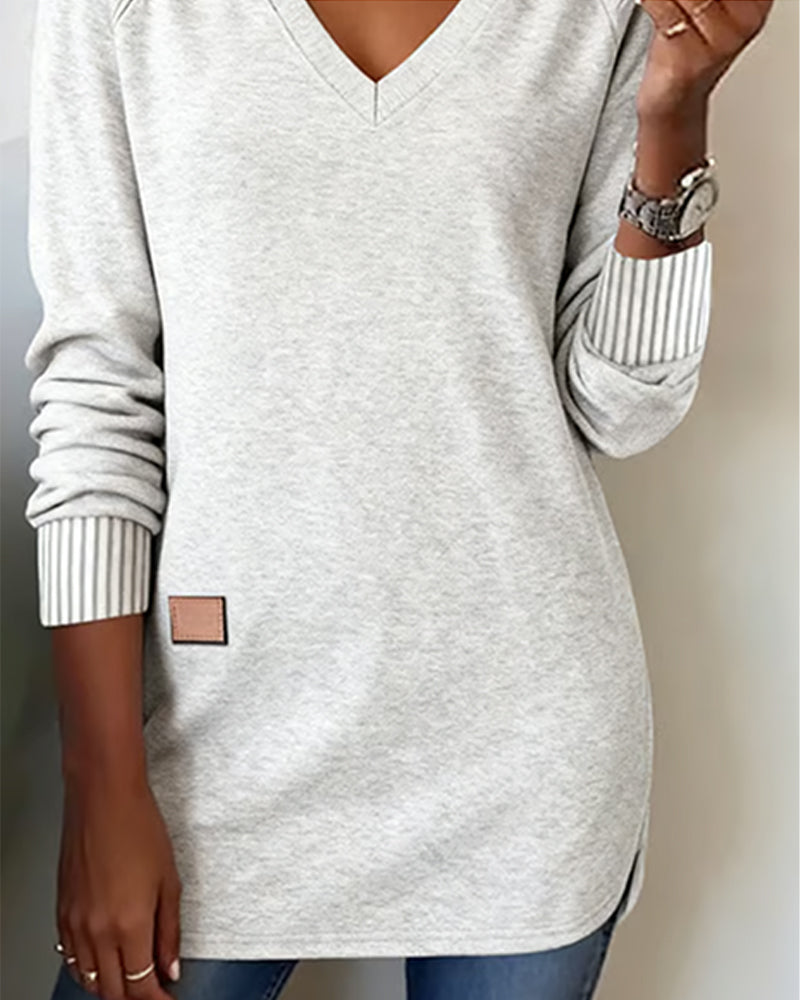 Patricia® | Fashionable Sweatshirt with V-Neck