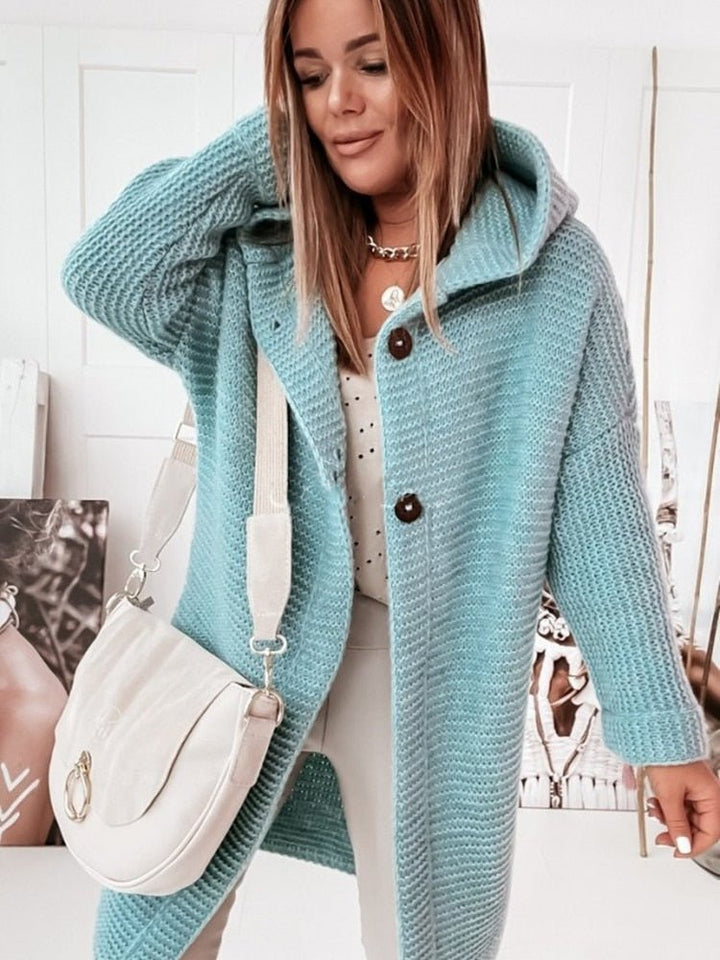 CAMILA | ELEGANT LONG KNIT CARDIGAN