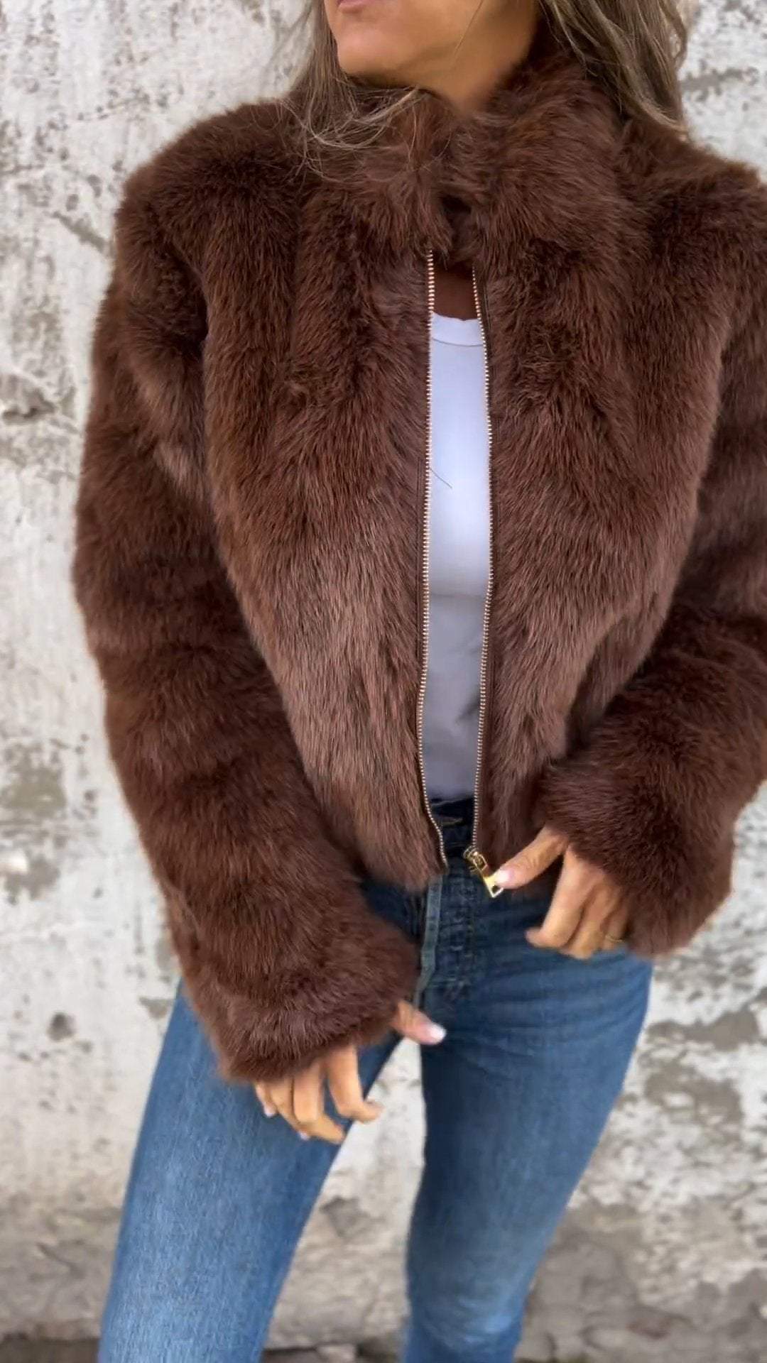 ALBA | FAUX FUR LUXE JACKET