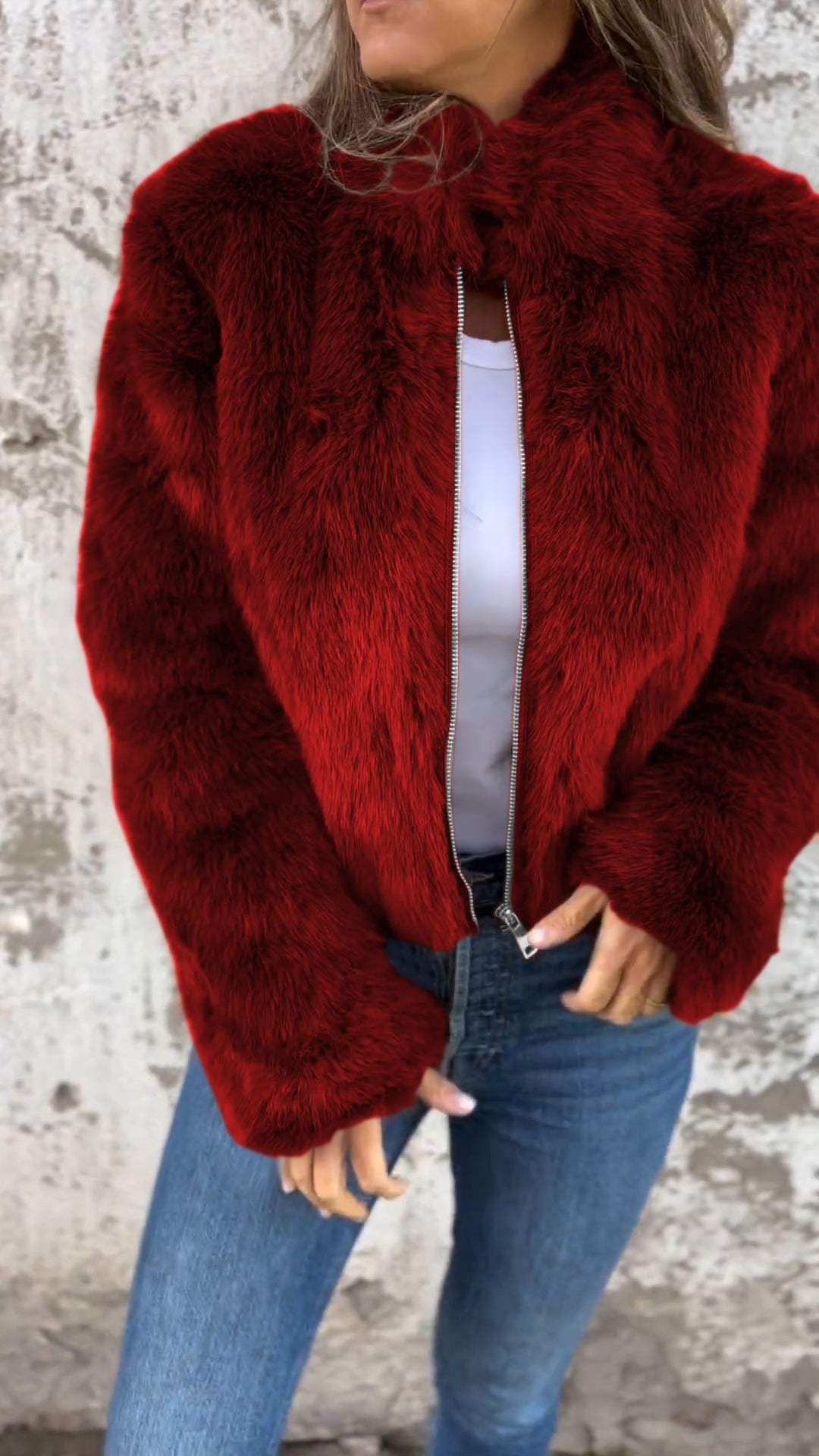 ALBA | FAUX FUR LUXE JACKET