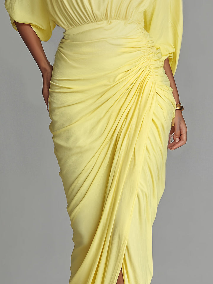 Solenya™ | Drape Maxi Dress