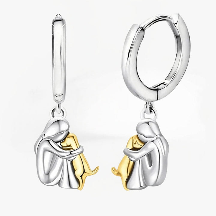 ARIA | DOG EMBRACE EARRINGS