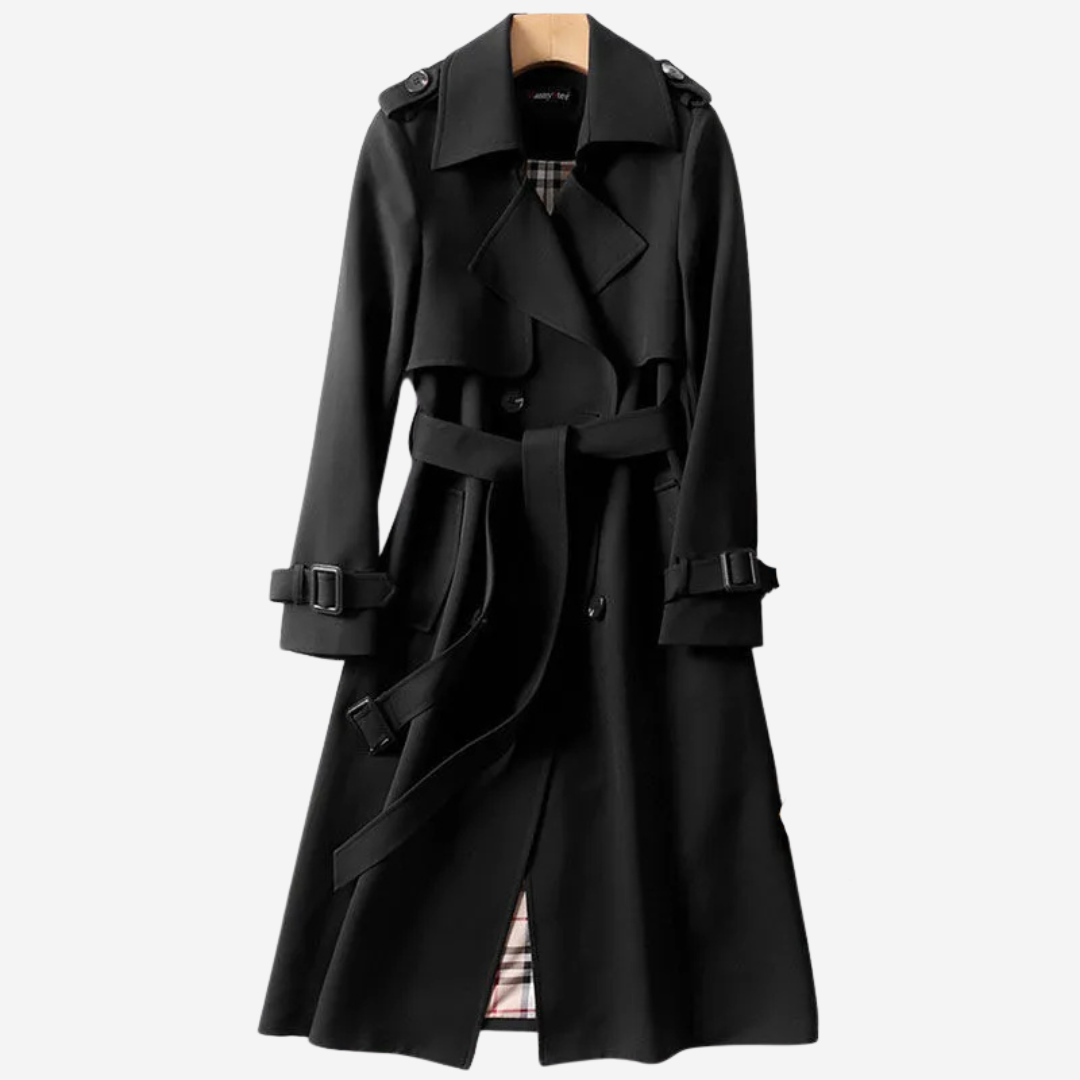 ELENA | CLASSIC LONG TRENCH COAT