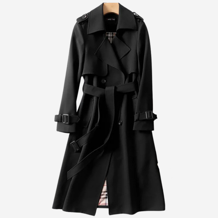 ELENA | CLASSIC LONG TRENCH COAT